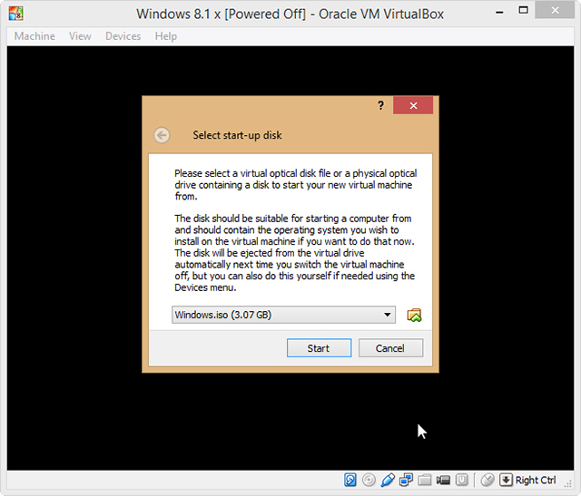 how to use virtualbox on windows 8.1