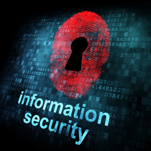 Information Security Lock Fingerprint