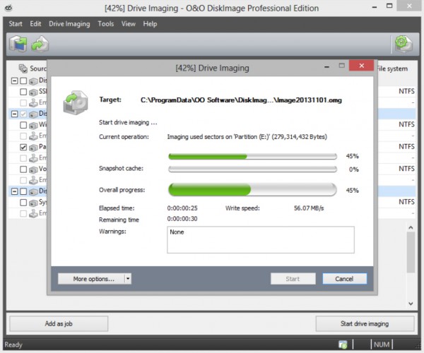 download the new version O&O DiskImage Professional 18.4.322