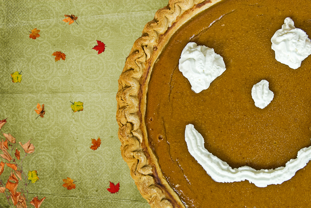 pumpkin pie smiley face