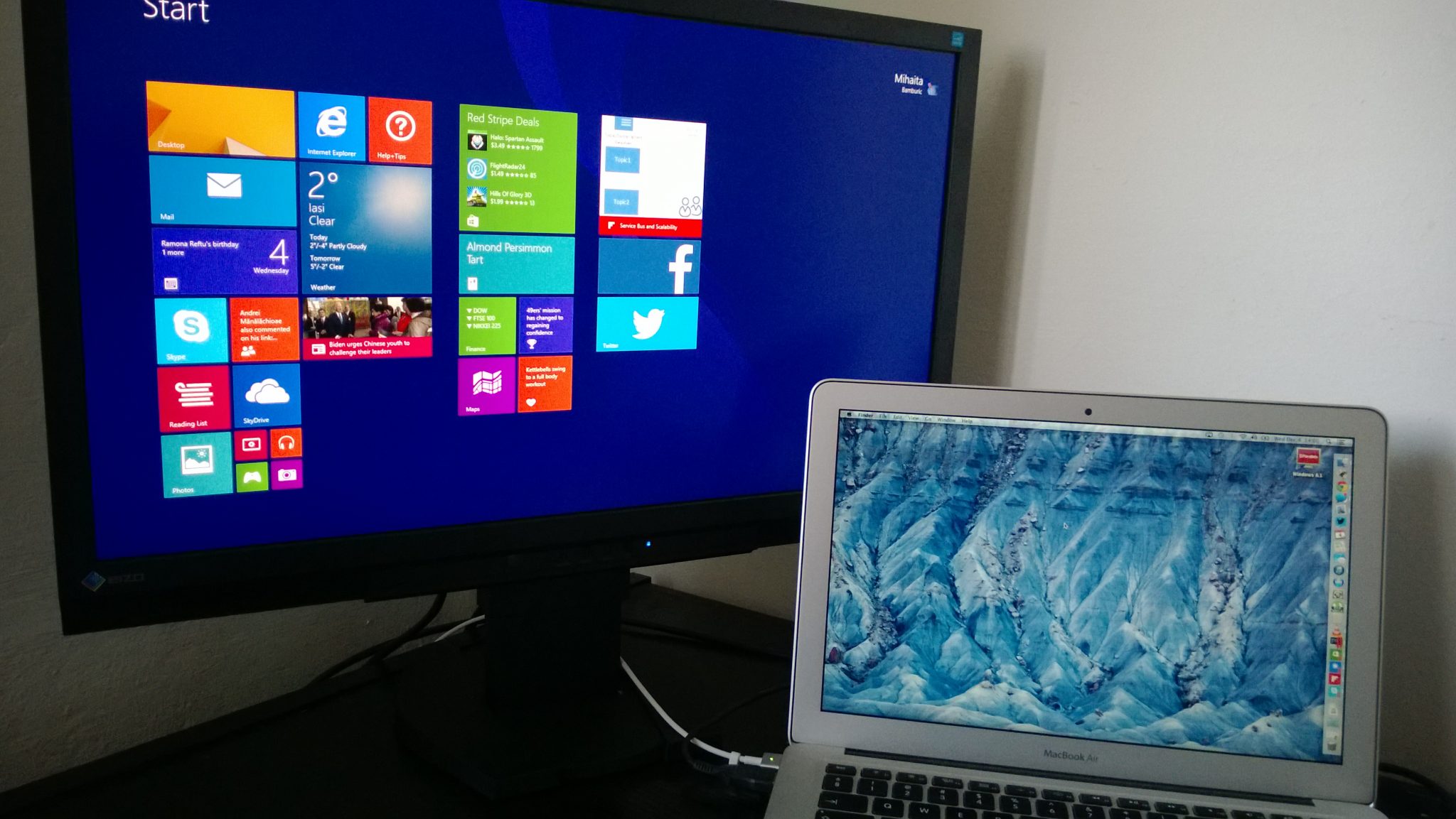 windows 7 on macbook air parallels