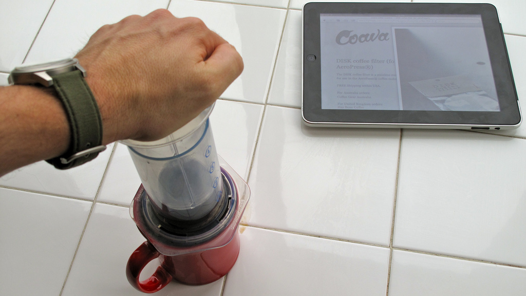 Coava Disk + Aeropress