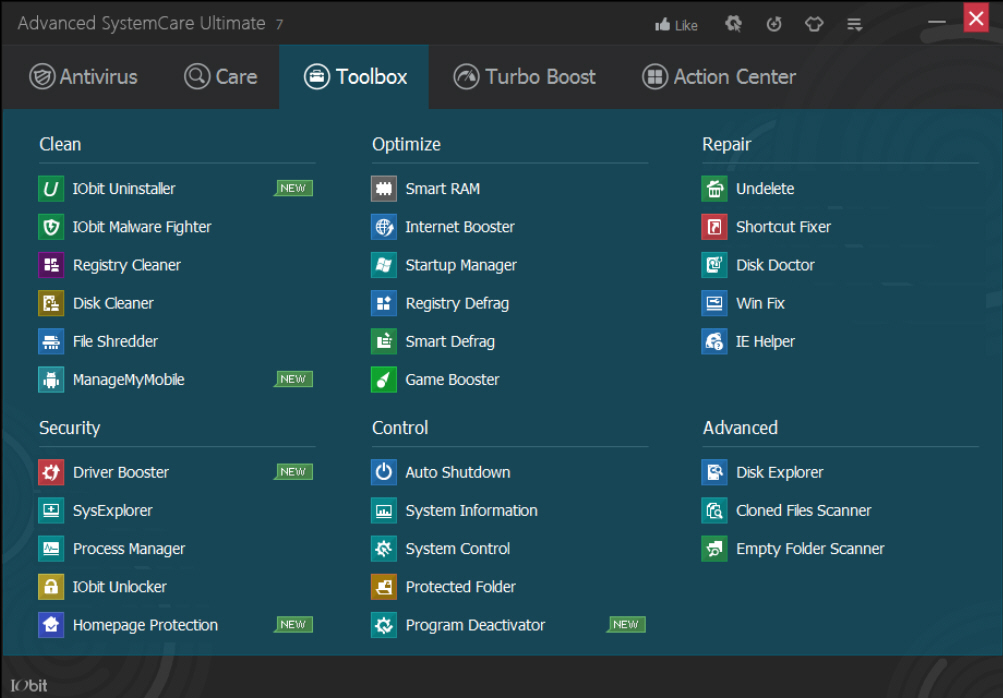 iobit system care ultimate