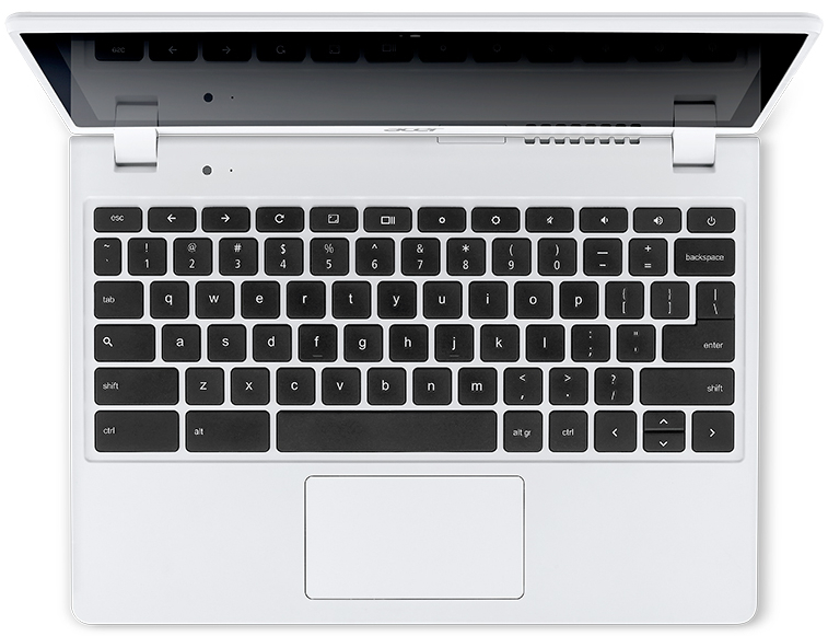 Touch this! Acer C720P Chromebook white