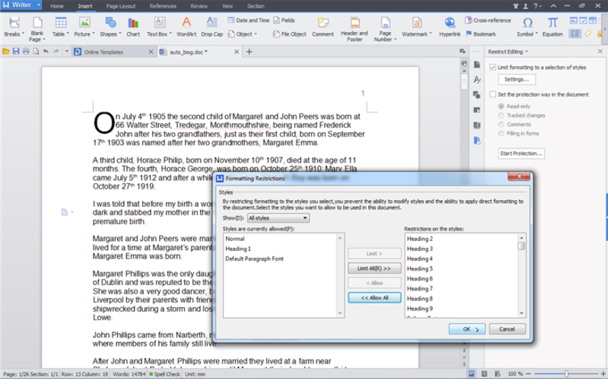 kingsoft wps office suite