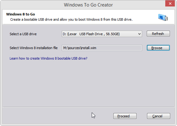 how to make a flash drive bootable for windows 8.1