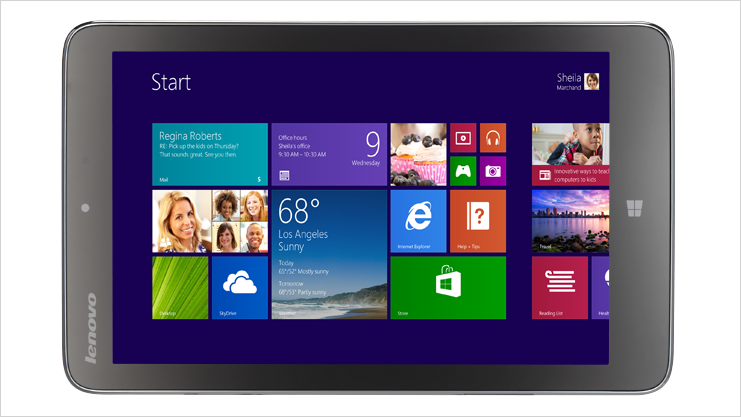 Lenovo Miix 2 8 — Windows 8.1 tablet with an 8-inch screen done