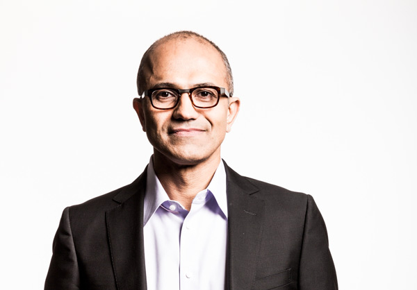 Satya Nadella, Microsoft. 2014-01