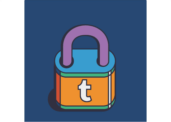 Tumblr padlock image