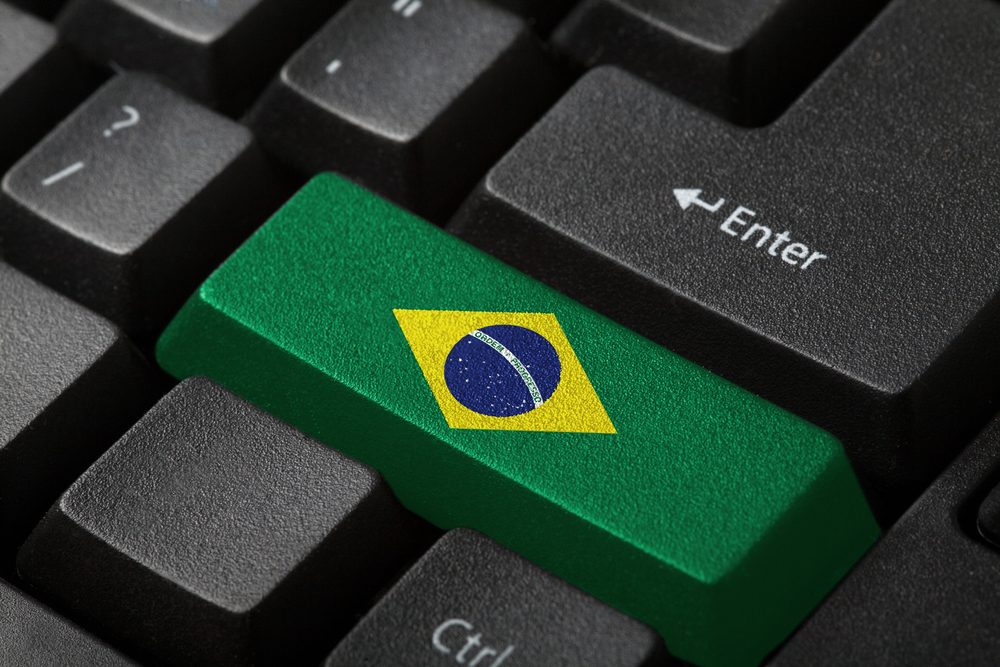 Brazil flag keyboard