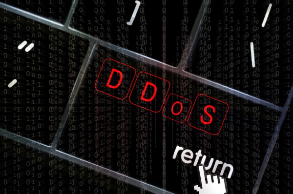 DDoS attack start