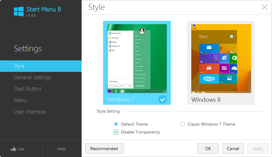 The BEST Start button and menu choices for Windows 8.1