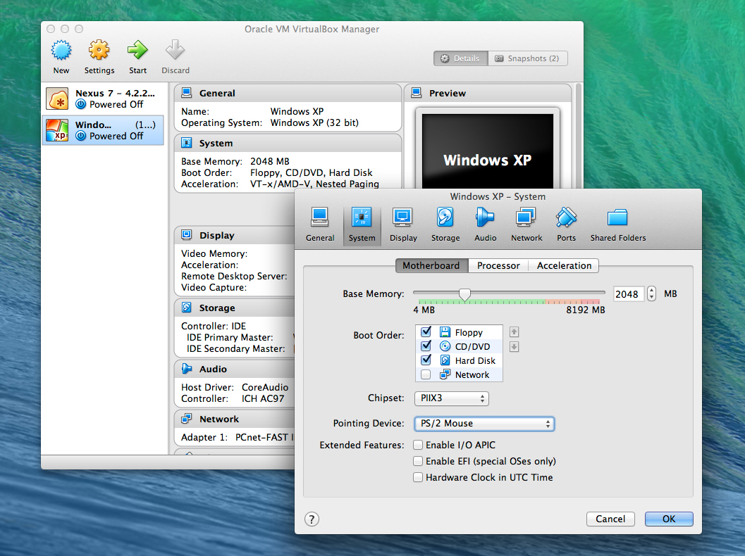 virtualbox tools