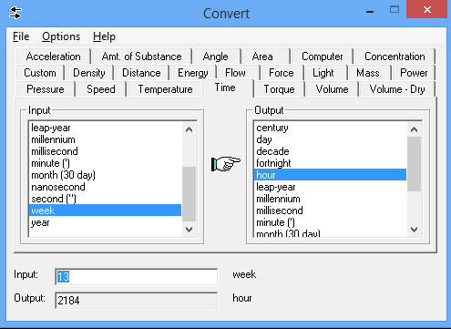 computer time converter