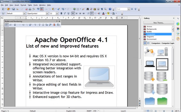 apache openoffice 4.1.2 released