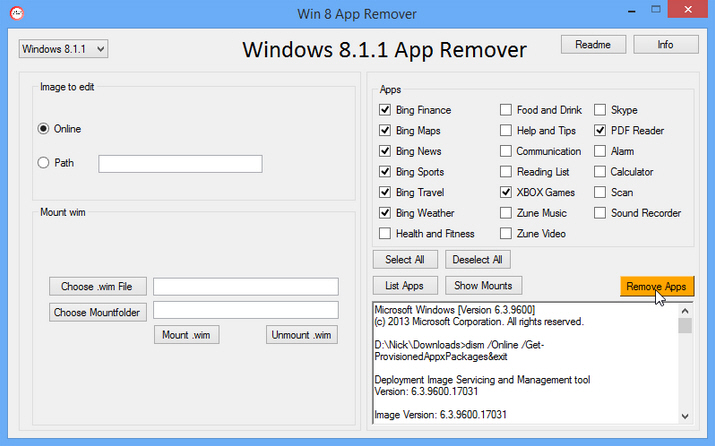 Windows 8 App Remover