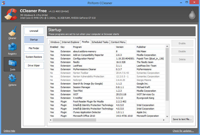 ccleaner piriform portable