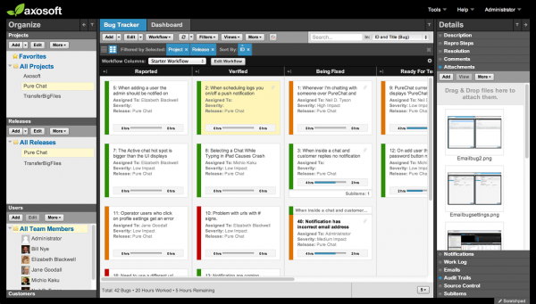 Axosoft Bug Tracker