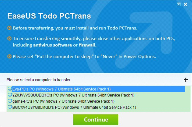 easeus todo pctrans trial