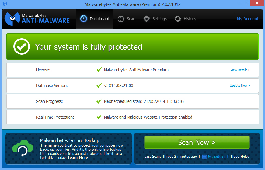 microsoft safety scanner vs malwarebytes