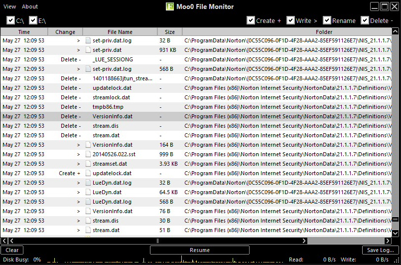 moo0 system monitor