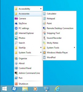 Spencer brings an XP-style Start menu to Windows 8