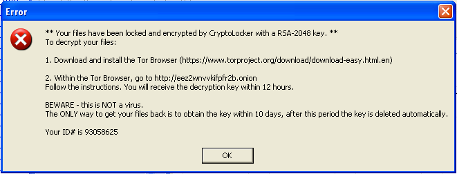 crypto locker files