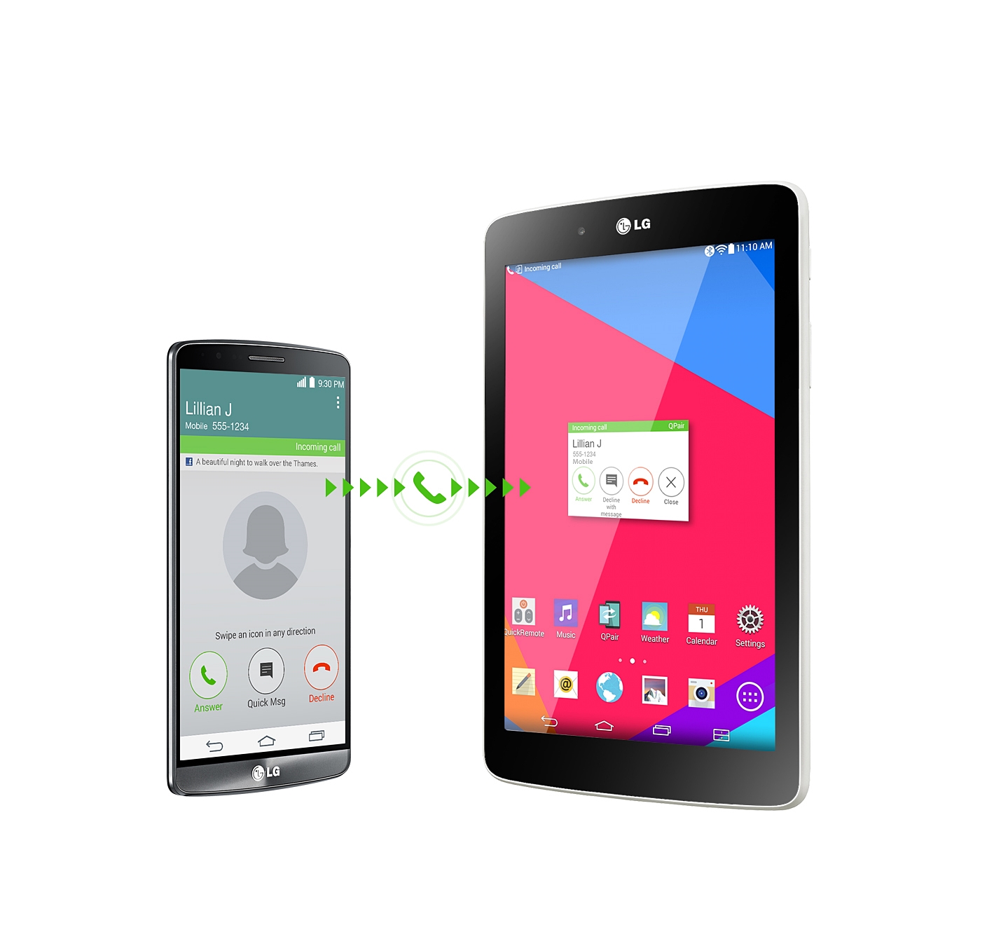 LG G Pad Q Pair