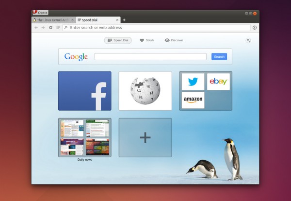 Opera for Linux 24