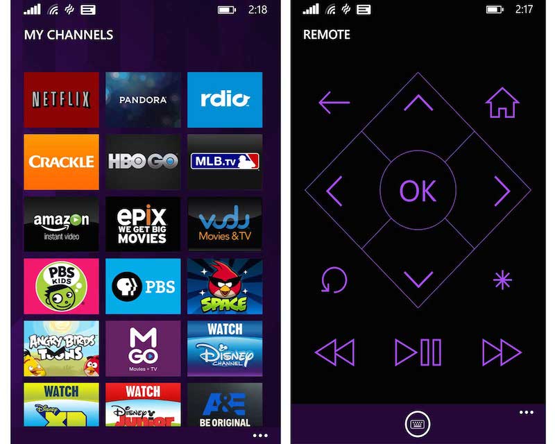 Remote app win. DX channels Remote.
