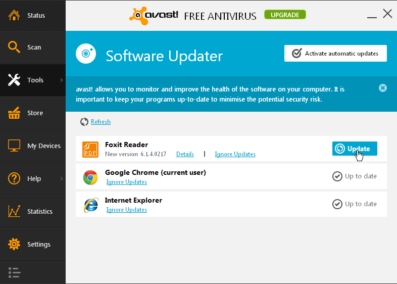 dri avast software order