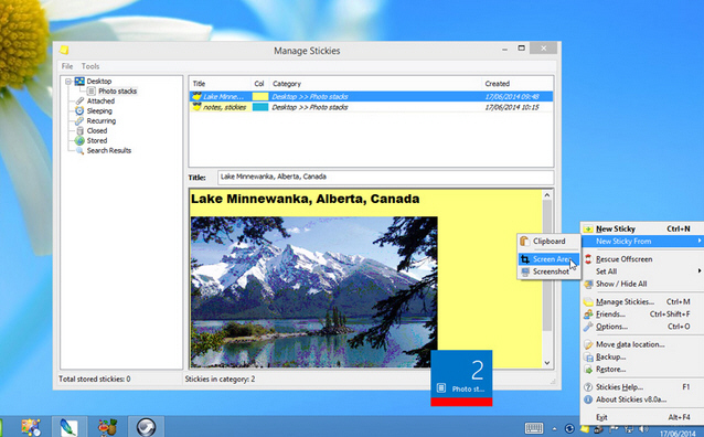 desktop stickies