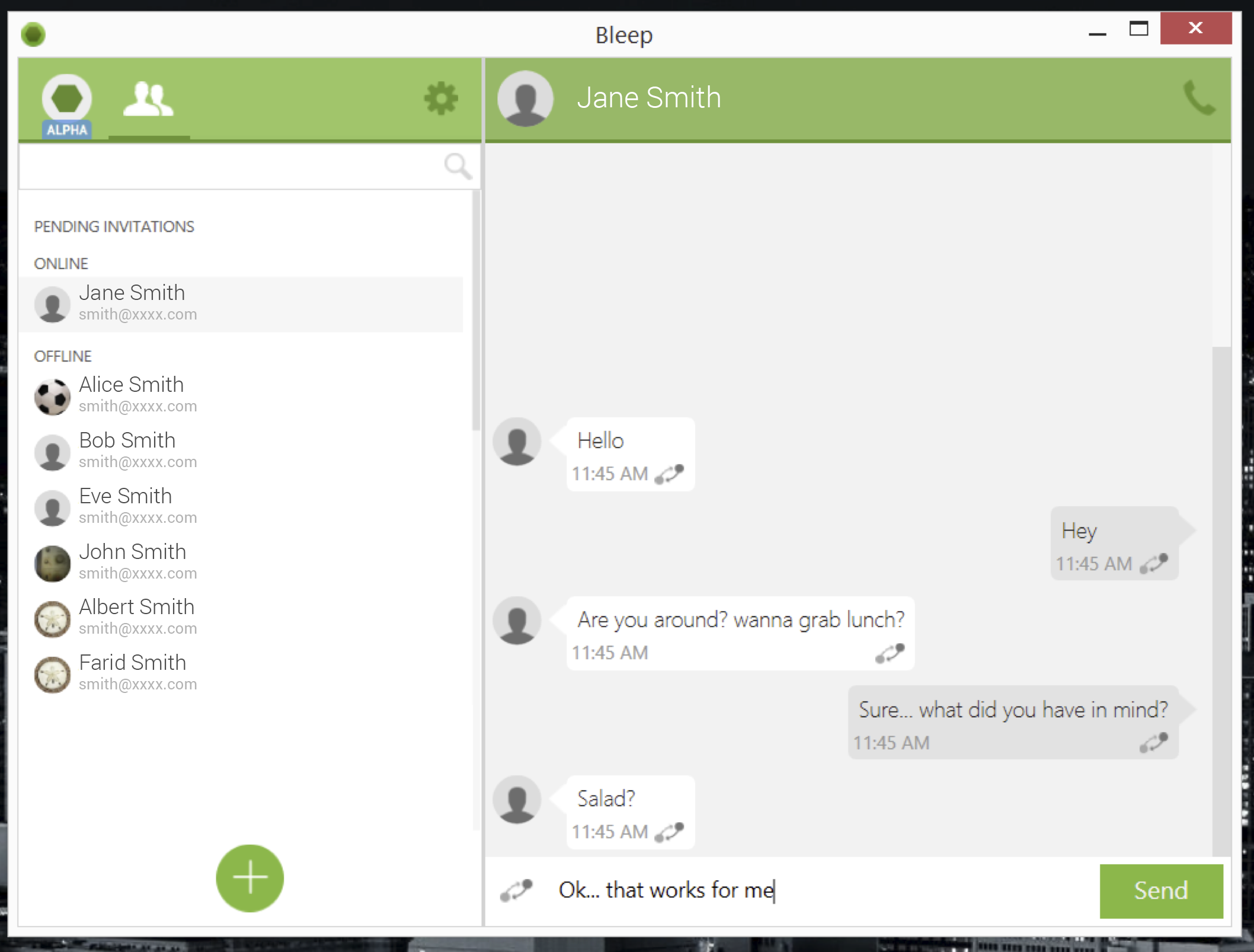 Bittorrent Releases Bleep For Windows A Closed Alpha Chat Client Betanews