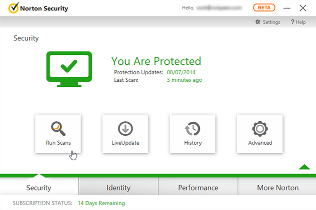 Norton internet security 18.7.2.3 product key
