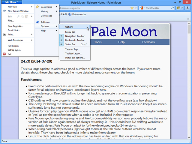 Pale Moon 32.4.0.1 download the new for windows