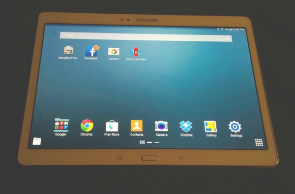 Samsung Galaxy Tab S 10.5 -- great tablet, but is it better than iPad