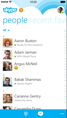 skype offline with voice messaging
