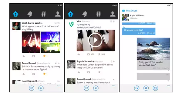 Twitter Windows Phone