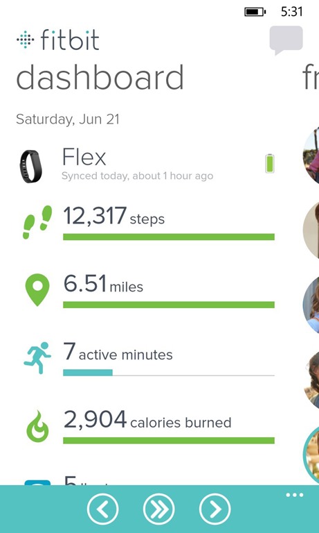 Windows Phone users -- put down those cheeseburgers and pick up a Fitbit