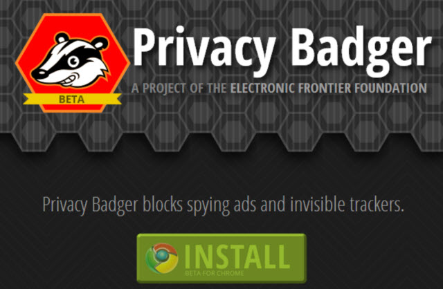 Do Not Track is bolstered by EFF's Privacy Badger extension