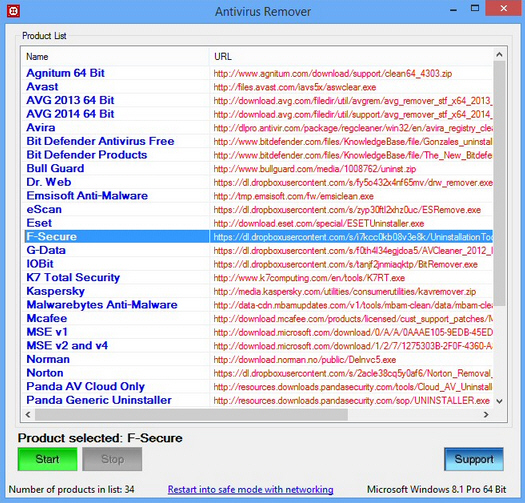 instal Antivirus Removal Tool 2023.07