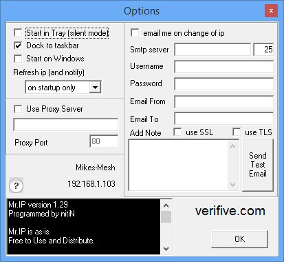 external ip address of my router