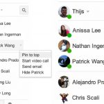 Google makes it easier to see who's online in Hangouts for Gmail