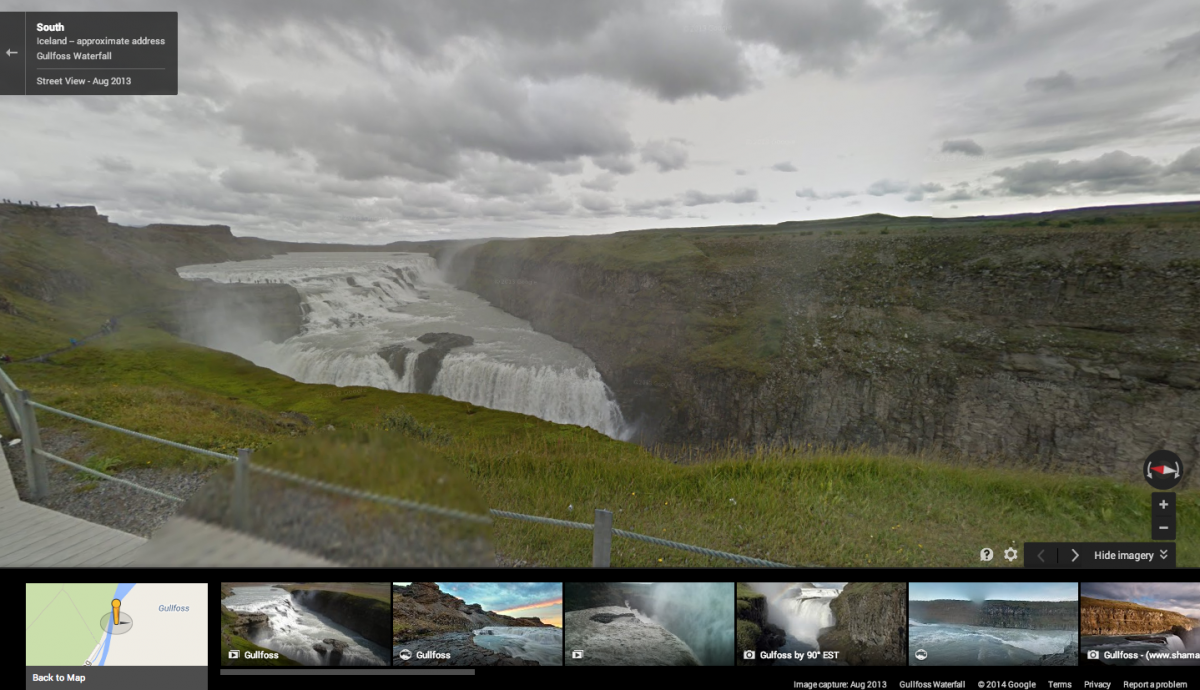 Tour The Wild Expanses Of Iceland With Google Maps   Waterfall Iceland 1200x690 