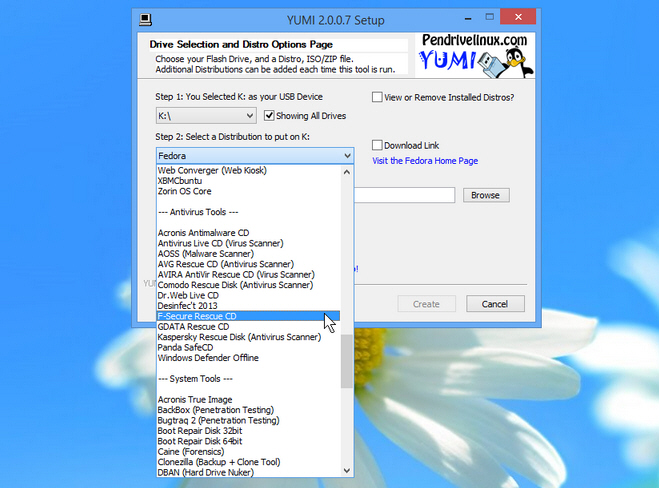 yumi windows 10 recovery