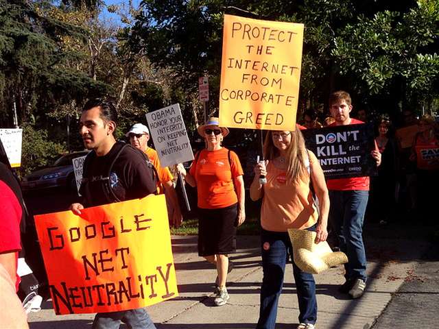 Net Neutrality protest