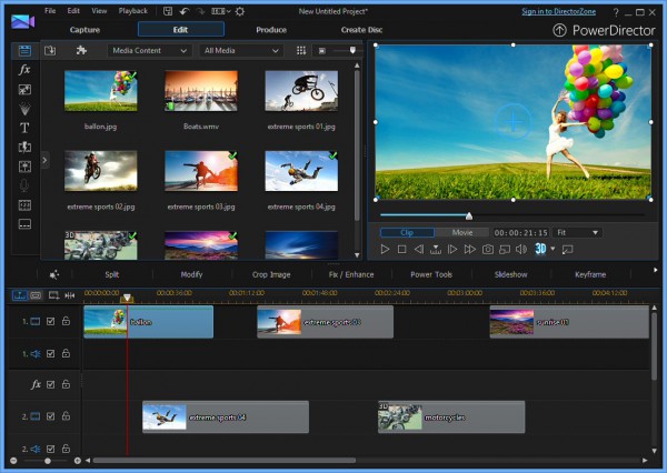 powerdirector photo editor