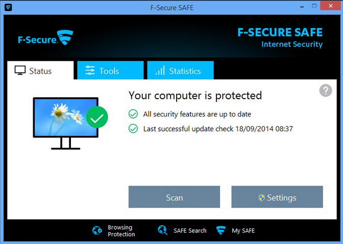 f secure blacklight