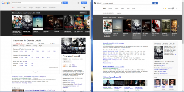 BING V GOOGLE 2