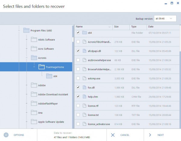 remove acronis true image 2015